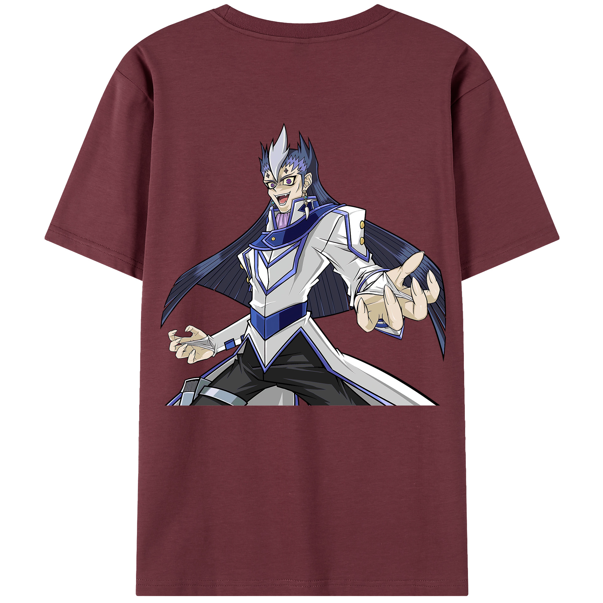 （画像用） 遊☆戯☆王 Yu-Gi-Oh! 綿100％半袖Tシャツ（背面プリント）